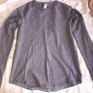 Blue long sleeve shirt